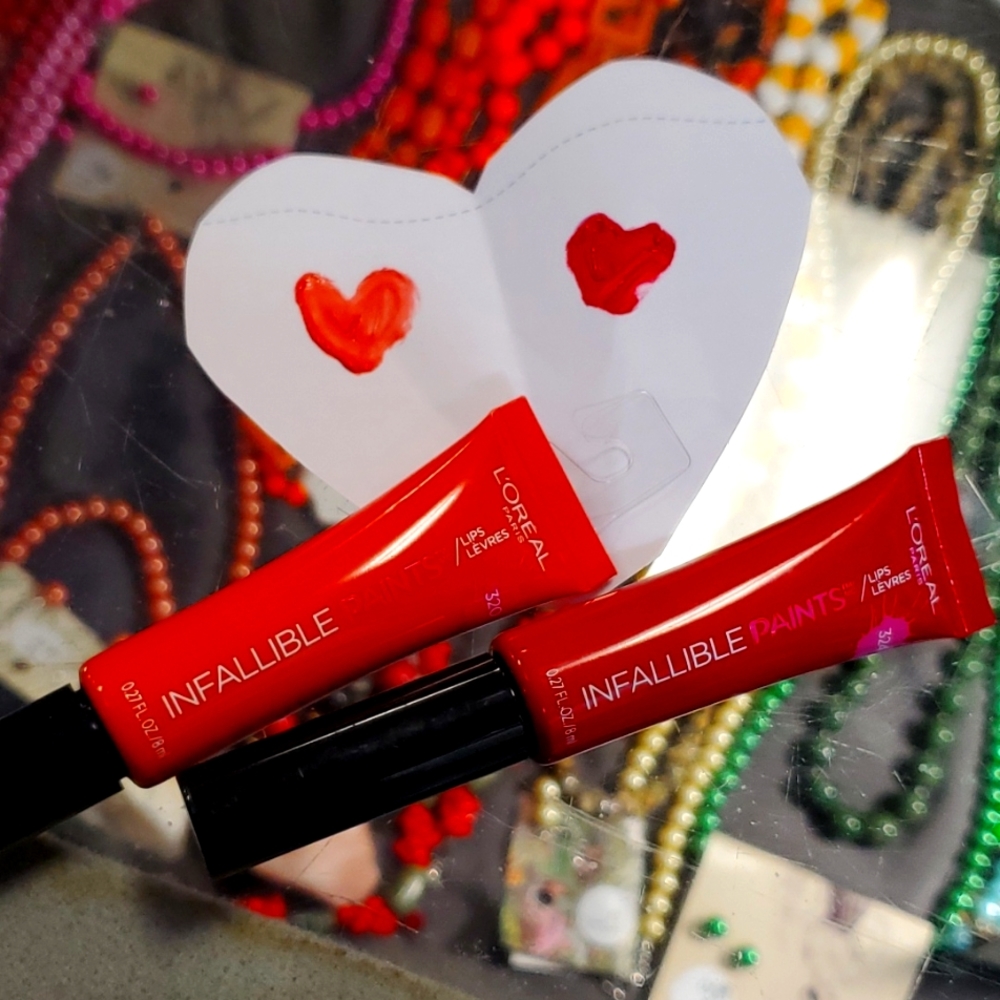 Lot of 2 loreal infallible paints lip gloss